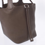 Hermes Hermes Picon Lock PM Ethoop Silver Bracket D Engraved (around 2019) Ladies Triyo Clemance Handbag A-rank used Silgrin