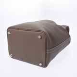 Hermes Hermes Picon Lock PM Ethoop Silver Bracket D Engraved (around 2019) Ladies Triyo Clemance Handbag A-rank used Silgrin