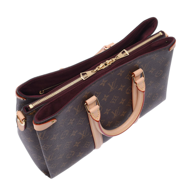 Louis Vittens Flo mm 14145 Brown Women's Monogram Canvas Handbag