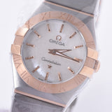 OMEGA Omega Constellation 123.20.24.60.05.001 Women's SS / PG Watch Quartz White Shell Shadder Unused Silgrin