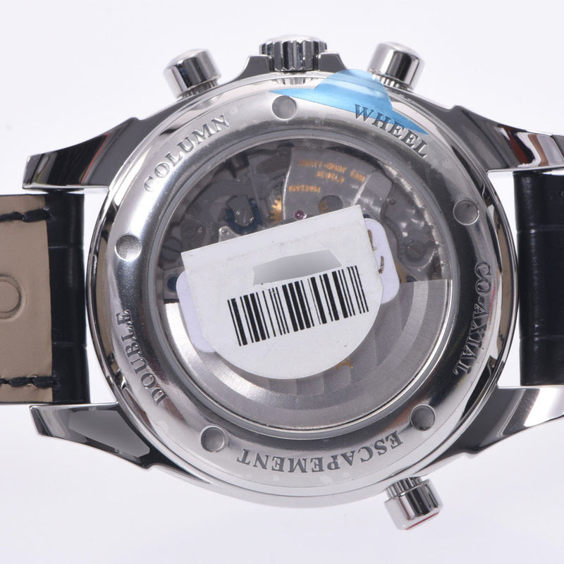 OMEGA オメガ デビル コーアクシャル ラトラパンテ 4847.30.31 レディース SS/革 腕時計 ホワイト文字盤 未使用 銀蔵