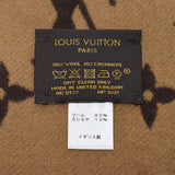 LOUIS VUITTON ルイヴィトン Supreme コラボ 茶/ベージュ MP1891 ユニセックス ウール90%/カシミヤ10% マフラー Aランク 中古 銀蔵