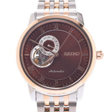 SEIKO Seiko Presage Back Skek SPRY066 Men's SS/GP Watch Automatic Brown Dial A Rank used Ginzo