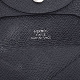Hermes Hermes Bastier Pumpers Black Silver Bracket D刻（2019年左右）UniSEX Voepson Coin Case AB排名使用Sinkjo