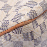 路易威登路易威登Damier Azul Doriteful PM White N41606女士Damier Azul Canvas一个单肩包B等级使用Silgrin