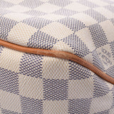 路易威登路易威登Damier Azul Doriteful PM White N41606女士Damier Azul Canvas一个单肩包B等级使用Silgrin