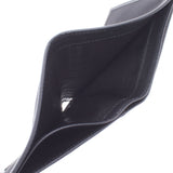 PRADA Prada Black 2M0738 Unisex Nylon Leather Bi -fold Wallet Unused Ginzo