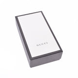 GUCCI グッチ GGマーモント ラウンドファスナー長財布 黒 GP金具 ユニセックス レザー 長財布 Bランク 中古 銀蔵