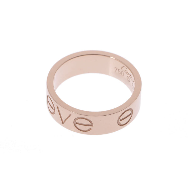 Cartier Cartier Love Ring 2006 Christmas Limited #51 11 Ladies K18PG Ring / Ring A Rank Used Ginzo