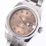 ROLEX Rolex Datejust 179160 Ladies SS Watch Automatic Pink Loma Dial A Rank used Ginzo