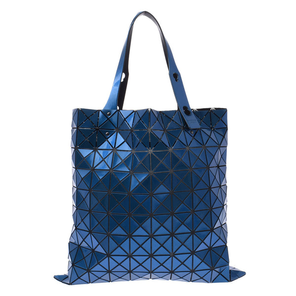 BAO BAO バオバオ 10×10　ISSEY MIYAKE 青 ユニセックス ビニール トートバッグ ABランク 中古 銀蔵