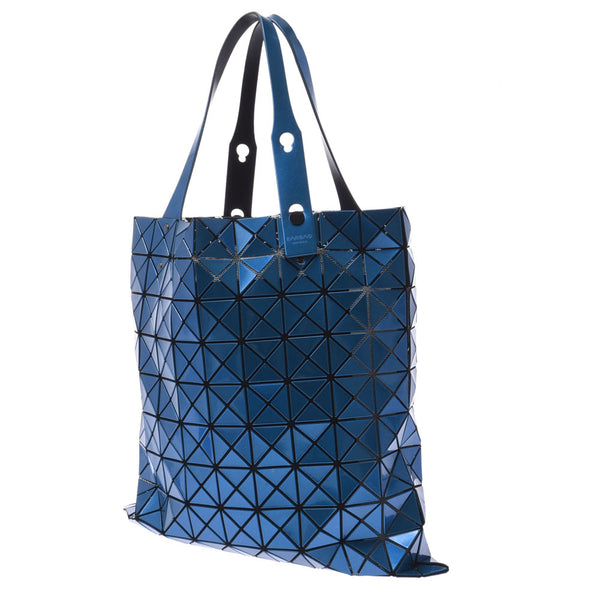 BAO BAO BAOBAO 10×10 ISSEY MIYAKE BLUE MUNISEX VINYL TOTE BAG AB AB等级使用Ginzo