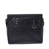 GUCCI Gucci Gucci Ma Outlet Black 322080 Unisex Leather Shoulder Bag AB Rank used Ginzo