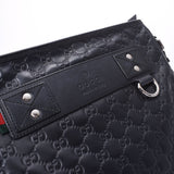GUCCI Gucci Gucci Ma Outlet Black 322080 Unisex Leather Shoulder Bag AB Rank used Ginzo