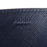 PRADA プラダ 紺 2M1223 ユニセックス サフィアーノ カードケース Aランク 中古 銀蔵