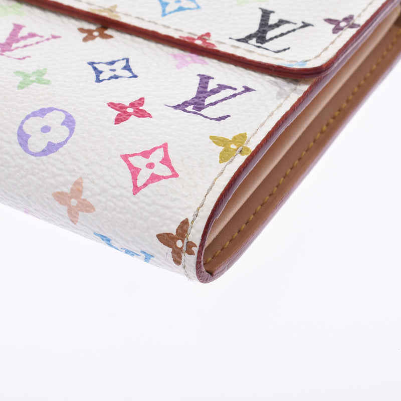 財布LOUIS VUITTON モノグラム マルチカラー ポルトフォイユ サラ