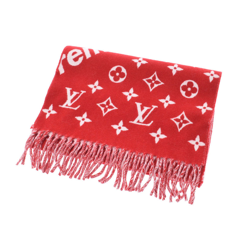 LOUIS VUITTON Supreme LV collaboration scarf AB0137