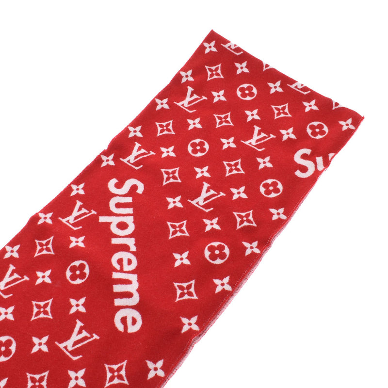 LOUIS VUITTON Supreme LV collaboration scarf AB0137