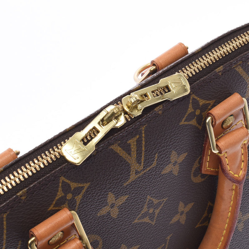Louis Vuitton Louis Vuitton Monogram Alma USA Brown M51130 Women's Monogram Canvas Handbag B Rank Used Silgrin