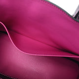 HERMES エルメス バーキン 30 パーソナルオーダー 黒/ピンク マットゴールド金具 D刻印(2019年頃) レディース シェーブル ハンドバッグ Aランク 中古 銀蔵