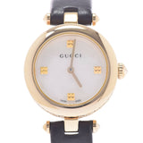 Gucci Gucci YA141505女士GP/Leather Watch Quartz shell Dial A Rank二手Ginzo