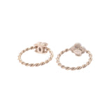 CHANEL Chanel Coco Mark/Camellia Double Ring 2 Points Set 14 Years Gold/White Ladies GP Ring/Ring A Rank Used Ginzo