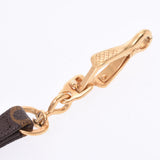 LOUIS VUITTON ルイヴィトン モノグラム レッス バクスターMM 犬用リード ブラウン ゴールド金具 M58056 ユニセックス モノグラムキャンバス ブランド小物 Bランク 中古 銀蔵