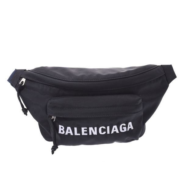 美品　バレンシアガ　ボディバッグ　黒　ナイロン　ロゴ BALENCIAGA - BALENCIAGA バレンシアガ バッグ ボディバッグ ブラック