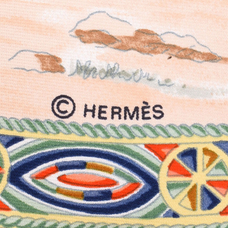 爱马仕爱马仕（Hermes Care）Care 90骑士Peuls/Pool Tribe 100％围巾AB级使用Ginzo