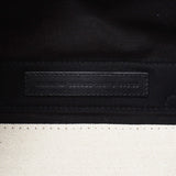 BALENCIAGA Balenciaga Navy Bass S White/Black Ladies Canvas/Leather Handbag Unused Ginzo