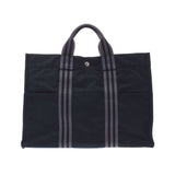 HERMES Hermes Fooltu MM Black Unisex Tote Bag B Rank used Ginzo