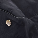 CHANEL Chanel Neutral Line Tote MM Black Unisex Nylon/Leather Handbag A Rank used Ginzo