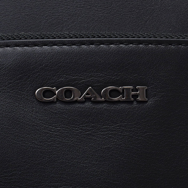 Coach Coach Backpack Black C2934 Men's Leather Backpack Daypack Shinsei Ginzo