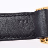 HERMES エルメス アタッシュソワ バッグストラップ  黒 ゴールド金具 Y刻印(2020年頃) ユニセックス レザー ブランド小物 未使用 銀蔵