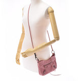 BALENCIAGA Balenciaga The Hip Pink Baga Unisex Ram Skin Shoulder Bag AB Rank Used Ginzo