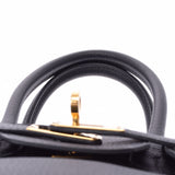 爱马仕爱马仕（Hermes Hermes）伯金（Hermes Hermes Birkin）25黑色金支架y雕刻（大约2020年）女士多哥手提包新二手Ginzo
