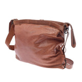 BALENCIAGA Balenciaga The Messenger Camel 177289 Ladies Lambskin Messenger Bag B Rank used Ginzo