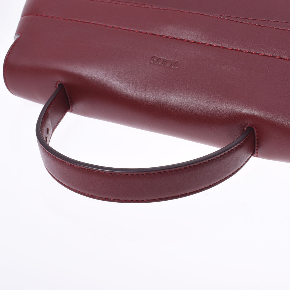 TOD'S トッズ ウェーブバッグ 2WAY ハンドバッグ ピンク