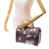 LOUIS VUITTON Louis Vuitton Monogram Cat Gram Speedy Bandriere 30nm M44401 Unisex Monogram Canvas Handbag A Rank used Ginzo