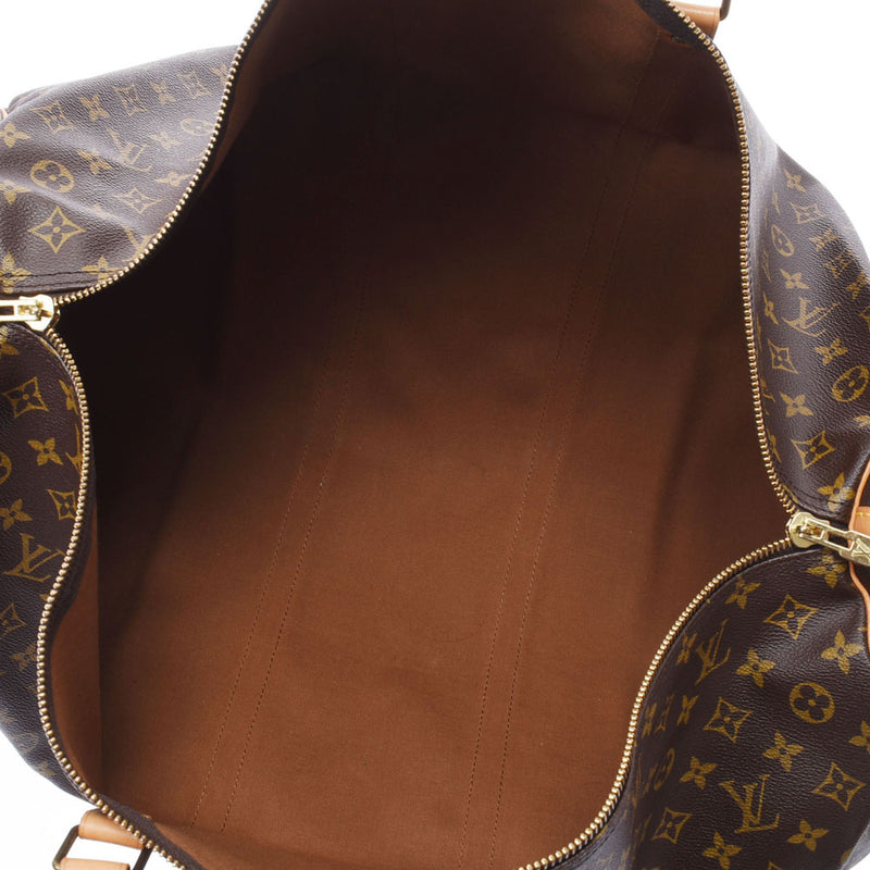 LOUIS VUITTON ルイヴィトン モノグラム キーポルバンドリエール60 ブラウン M41412 ユニセックス モノグラムキャンバス ボストンバッグ Bランク 中古 銀蔵