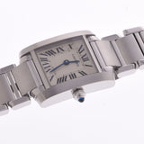 Cartier Cartier Tank Francis SM W51008Q3女士SS观看石英象牙表盘