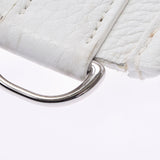 HERMES Hermes Ebulin Evulin 3 GM White Silver Bracket □ O Engraved (Around 2011) Unisex Toryon Remance Shoulder Bag AB Rank Used Ginzo