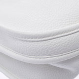 HERMES Hermes Ebulin Evulin 3 GM White Silver Bracket □ O Engraved (Around 2011) Unisex Toryon Remance Shoulder Bag AB Rank Used Ginzo
