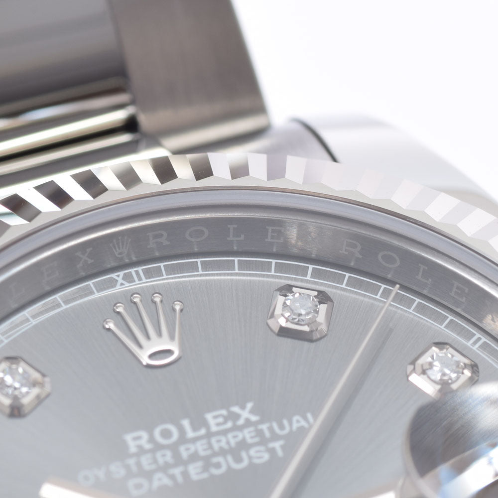 ロレックスデイトジャスト41 10Pダイヤ メンズ 腕時計 126334G ROLEX