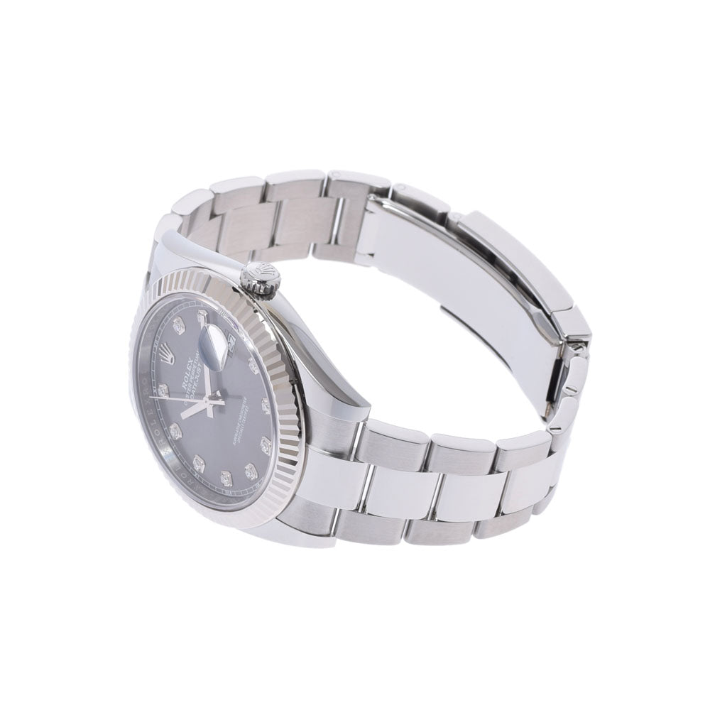 ロレックスデイトジャスト41 10Pダイヤ メンズ 腕時計 126334G ROLEX