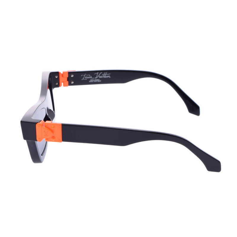 Louis Vuitton Skeptic Black/Orange Unisex Sunglasses Z1161E LOUIS ...