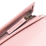 GUCCI Gucci Animalie Bee Motif Pink Gold Bracket 460185 Ladies Leather Trial Fold Wallet A Rank Used Ginzo