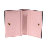 GUCCI Gucci Animalie Bee Motif Pink Gold Bracket 460185 Ladies Leather Trial Fold Wallet A Rank Used Ginzo