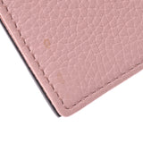 GUCCI Gucci Animalie Bee Motif Pink Gold Bracket 460185 Ladies Leather Trial Fold Wallet A Rank Used Ginzo