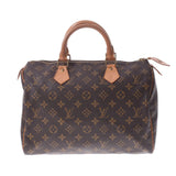 LOUIS VUITTON ルイヴィトン モノグラム スピーディ30 ブラウン M41526 レディース モノグラムキャンバス ハンドバッグ Bランク 中古 銀蔵